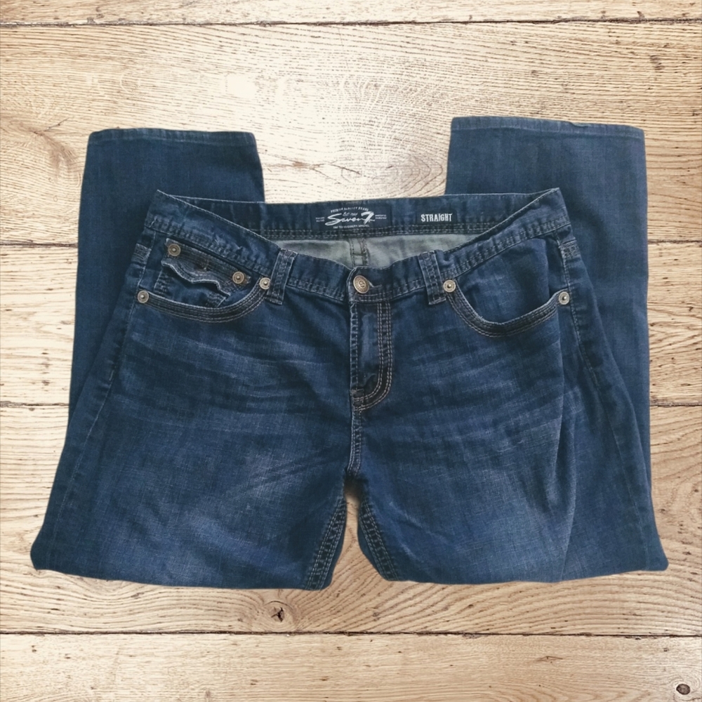 Seven7 straight jeans